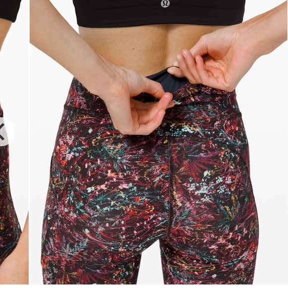 Lululemon Invigorate High-Rise Tight 25"Foliage Overlay Multi - - Picture 7 of 12